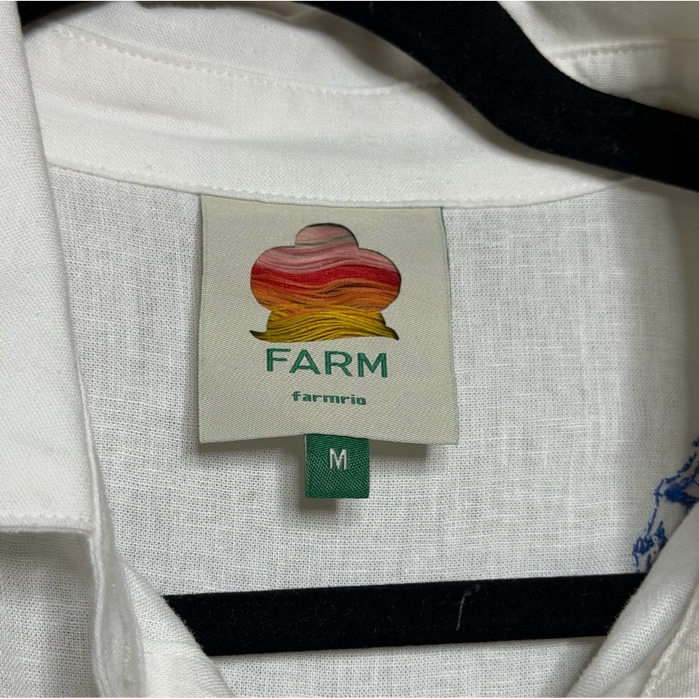 Farm Rio Brasil Vintage Embroidered Romper - Picture 5 of 7